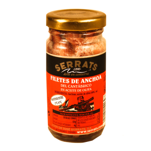 Venta de Filetes de Anchoa del Cantábrico en Aceite de Oliva en Pantruque Gijón Asturias