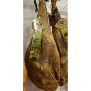 Jamón 100% Ibérico de cebo de campo, precinto verde